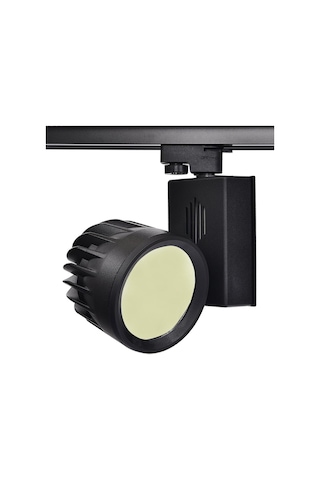 Philips Ledli 40W Trifaze Siyah Ray Spot 12cm Sarı Işık 2700K