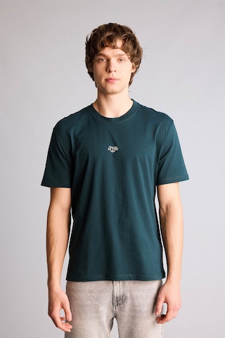 Defacto Mini Baskılı Yeşil Erkek T-shirt G3213ax/gn1079 Yeşil