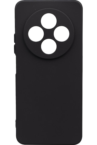 Xiaomi Redmi A4 Uyumlu Kılıf Zore Biye Silikon-siyah Siyah