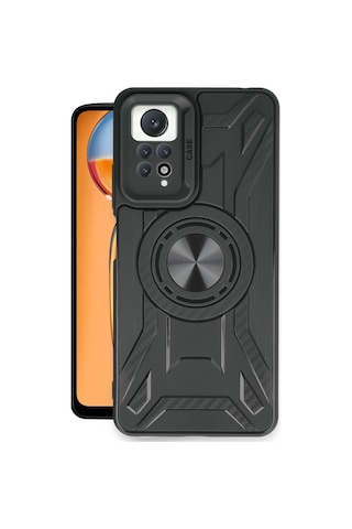 Xiaomi Redmi Note 12 Pro 4g Kılıf Lincoln Siliko 4ee3a Siyah