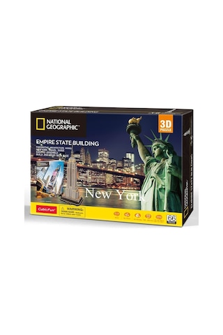 Cub Ds0977 Cubic Fun National Geographic Empire State Binası 3D P