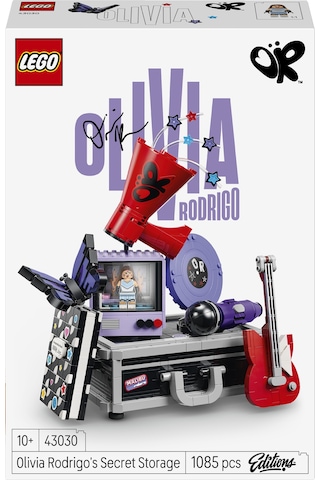 LEGO® Editions Olivia Rodrigo’nun Gizli Bavulu 43030 - 10 Yaş Üzeri Çocuklar için Minifigür İçeren Oyuncak Yapım Seti (1085 Parça)