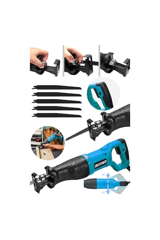 Steiner Turbo 9001 Kemik Kesme Tilki Kuyruğu Makinesi Mavi