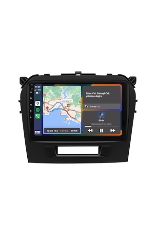 Otolas Suzuki Vitara Android Multimedya Ekran 2016-2024 8 Gb + 128 Gb 9"