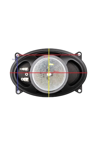 Fullsound K-1420t Oval Renault 9 Uyumlu Oto Hoparlör