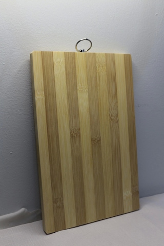 Çizgili Ahşap Kesme Tahtası 18x28 Ahşap