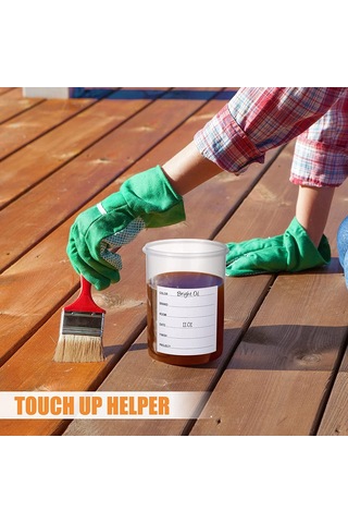 Xurunkeji Takım Boya Kabı, Paslanmaz Çelik Karıştırma Topu, Rötuş Boya Saklama Kapları, Artan Boyayı Yeniden Boyamak İçin, 1000 Ml