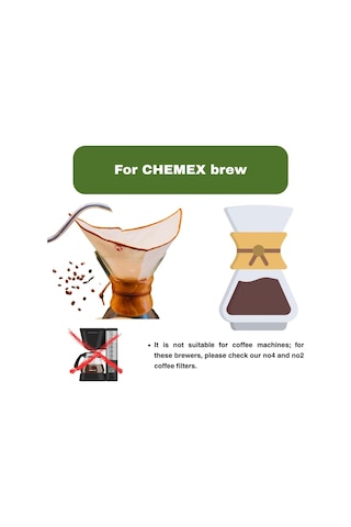 2 Adet Yıkanabilir, Kumaş Chemex Kahve Filtresi Ağartılmamış%100 Ham Pamuk, Organik, Ekolojik Filtre Chemex C.2 Çok Renkli