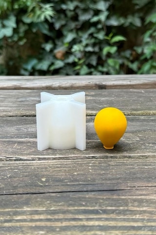 Rufus Concept Balon Elips Büyük Boy Silikon Mum Kalıbı Genel