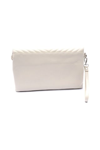 Barbara Kadın Clutch Çanta 67-6010 Bej - Bej