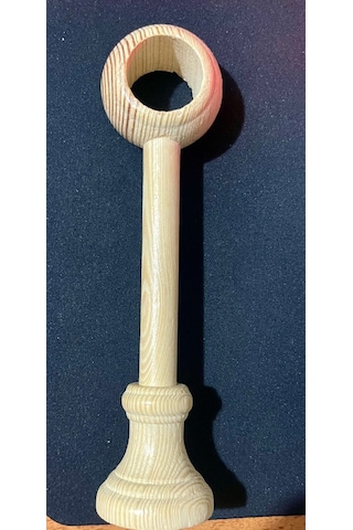 Rustik Taşıyıcı Ayak 28 Mm Doğal Çam Renk