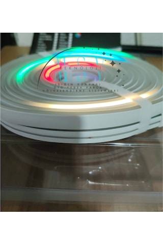 24v 10 Metre 6x12 Mm 120 Ledli Amimasyonlu Sese Duyarlı Rgb Pixel Neon Led Set Ir Kumanda Ve Bluetoo