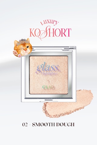 Doğal Görünüm Sunan Altın Işıltılı Aydınlatıcı Clıo Glass&highlighter 02 Smooth Dough Luxury Koshort Altın