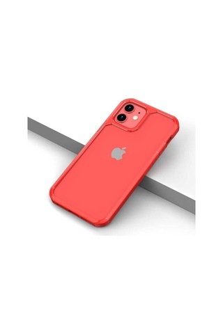 Apple Uyumlu iPhone 12 Mini Kılıf Zore Roll Kapak Kırmızı