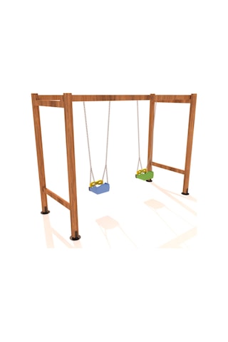 Ahşap Salıncak Asl02, Park Salıncağı 2'li Model-385