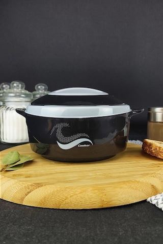 Digithome Ckr3148  Paslanmaz Çelik Hazneli Yemek Termosu 500 ML Siyah