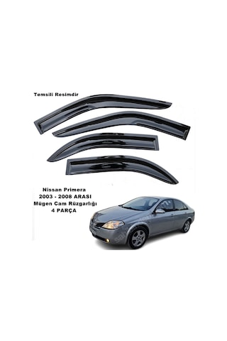 Nissan Primera Mügen Cam Rüzgarlığı 2003-2008 Arası 4 Lü Set