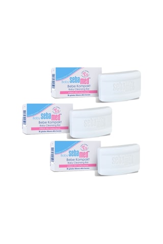 Sebamed Baby PH 5.5 Bebek Kompakt Sabun 100 G x 3