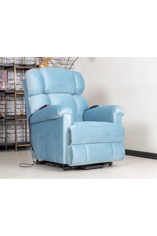 Teknokonfor Berlin Masajlı Tek Motor Sabit Baba Tv Koltuğu