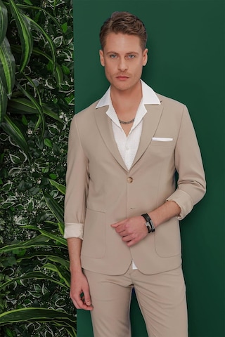 Efor C 639 Slim Fit Bej Spor Ceket Bej