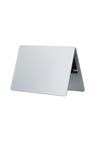 Macbook Air 15inç Uyumlu M2/m3/m4 Kılıf Premium İnce Pc Mat Bottom Kapak A3241 A2941 A3114 Gri