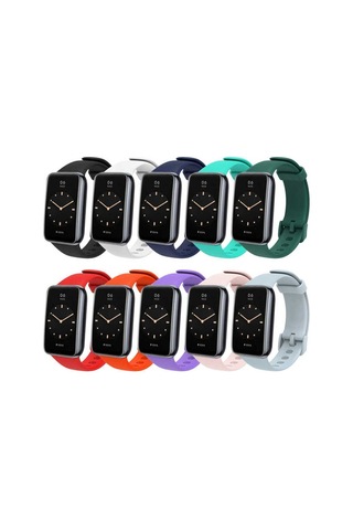 Xiaomi Mi Band 7 Pro Krd-70 Uyumlu Veys Kordon Beyaz