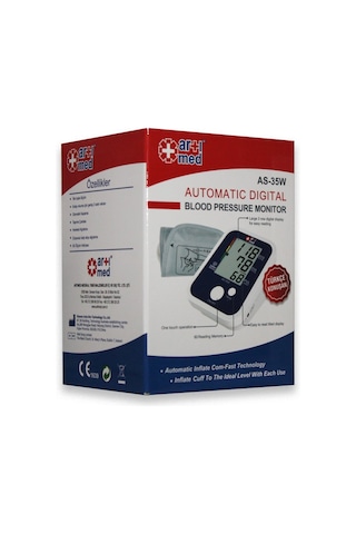ArtıMed AS-35W Türkçe Konuşan Otomatik Digital Tansiyon Ölçüm Aleti