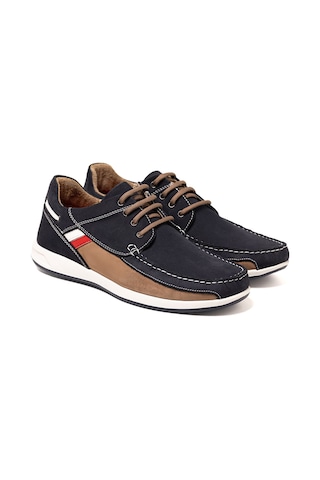 Sneaker Erkek Og-419 John May Laci Nubuk Lacivert