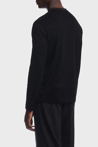 Emporio Armani Tamamı Logolu Regular Fit Bisiklet Yaka T Shirt Erkek T Shirt Em007338 Af10017 Fc375 Siyah