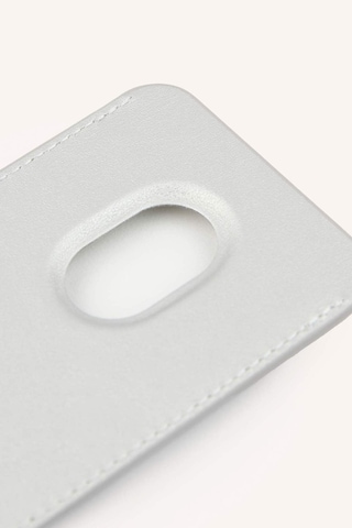 Defacto Magsafe Unisex Suni Deri Gri Gümüş Kartlık I6568axnssr3 Gri-sr3