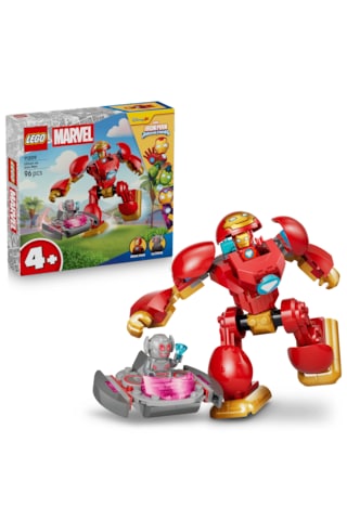 LEGO® ǀ Marvel Iron Man ve Muhteşem Arkadaşları Ultron Iron Man’e Karşı 11209 - 4 + için Minifigür İçeren Oyuncak Yapım Seti (96P)