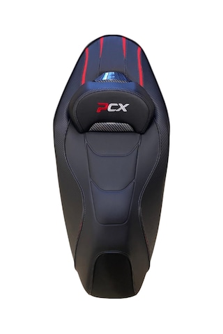 Honda Pcx Spor Koltuk Alevli Kırmızı 2021-2025 Renkli