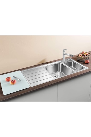Blanco Eviye 522104 Axis Iıı 6 S-If Paslanmaz Çelik
