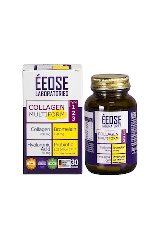 Multiform Kolajen. Bromelain. Hyaluronik Asit Ve Probiyotik Table