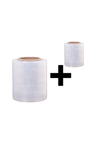 Streç Film 17 Mikron 10 CM 380 GR 300 Metre 2'li