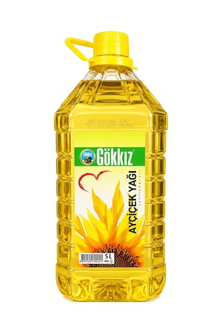 Gökkız Ayçiçek Yağı 5 Lt Pet 4 Lü