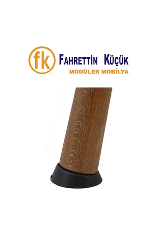 Fahrettin Küçük Mobilya Masa Sehpa Ayağı Bağlantı Aparatı Açılı Zigon Aparatı Çocuk Masası Ayak Aparatı ADPTR4 Siyah