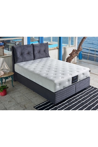 Nironyatak Visco Fusion Yatak 120X200 Tek Kişilik Paket Yaylı Visco Süngerli
