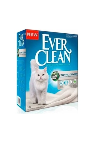 Ever Clean Total Cover İnce Taneli Topaklaşan Kedi Kumu 2 x 10 L