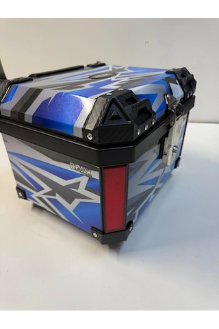 Rexx 45 Litre Abs Motosiklet Arka Çanta - 11-renkli Tek Renk
