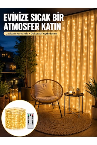 Hepsi Romantik Ambiyans İçin Uzaktan Kumandalı Günışığı Peri Led Yeni Nesil Najmaddin Diğer