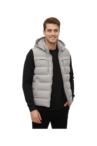 Dynamo Erkek Kapüşonlu Spor Yelek 4021 Bgl-st04900 Taş