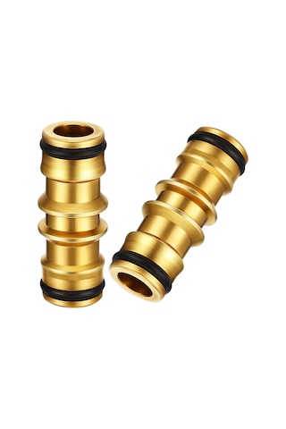 2'li Pirinç Hortum Bağlantı Parçaları Pirinç Çift Erkek Bağlantı Parçası Diğer
