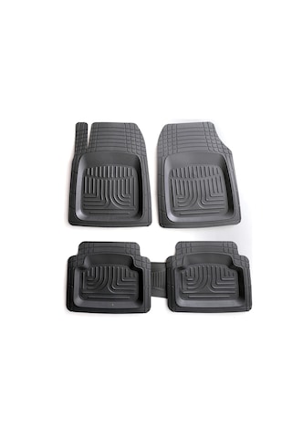 Havuzlu Paspas 3D Siyah 5 Parça Üniversal Tüm Araçlar Için Uyumlu N11.17017