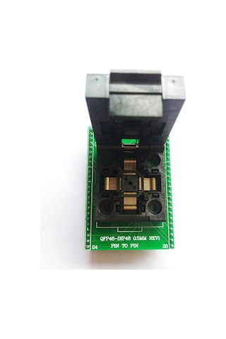 QFP48 TQFP48 DIP48 0.5 MM Pitch Programlama Adaptörü