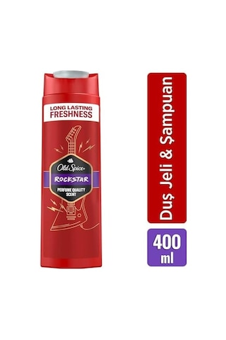Rockstar Erkek Duş Jeli Ve Şampuan 400 Ml Diğer