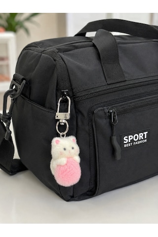 Mimi Peluş Kedi Charm Anahtarlık Sevimli Mini Çanta Aksesuarı Hediye