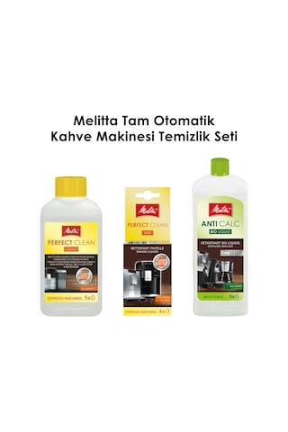 Melitta Tam Otomatik Kahve Makinesi Temizlik Seti Standart