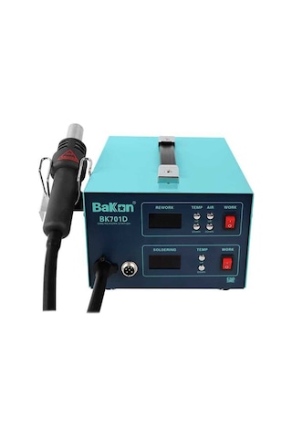 Sunline 852d+ Sıcak Hava Üflemeli Ve Dijital Lehimleme İstasyonu Diyafram Pompalı