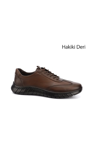 Gönderi(R) Erkek Taba Antik Bağcıklı Kauçuk Taban Hakiki Deri Sneaker Ddma73542600 Taba